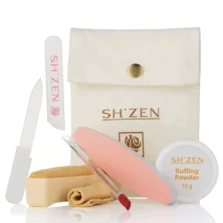 1 Ea Nail Buffing Kit + Glass Nail File