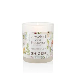 Unwind and Recover Luxury Soy Massage Candle