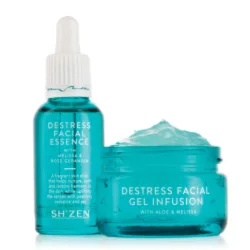 1 Each Destress Facial Essence + Gel