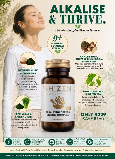 NEW: Alkalising Greens Energy Complex