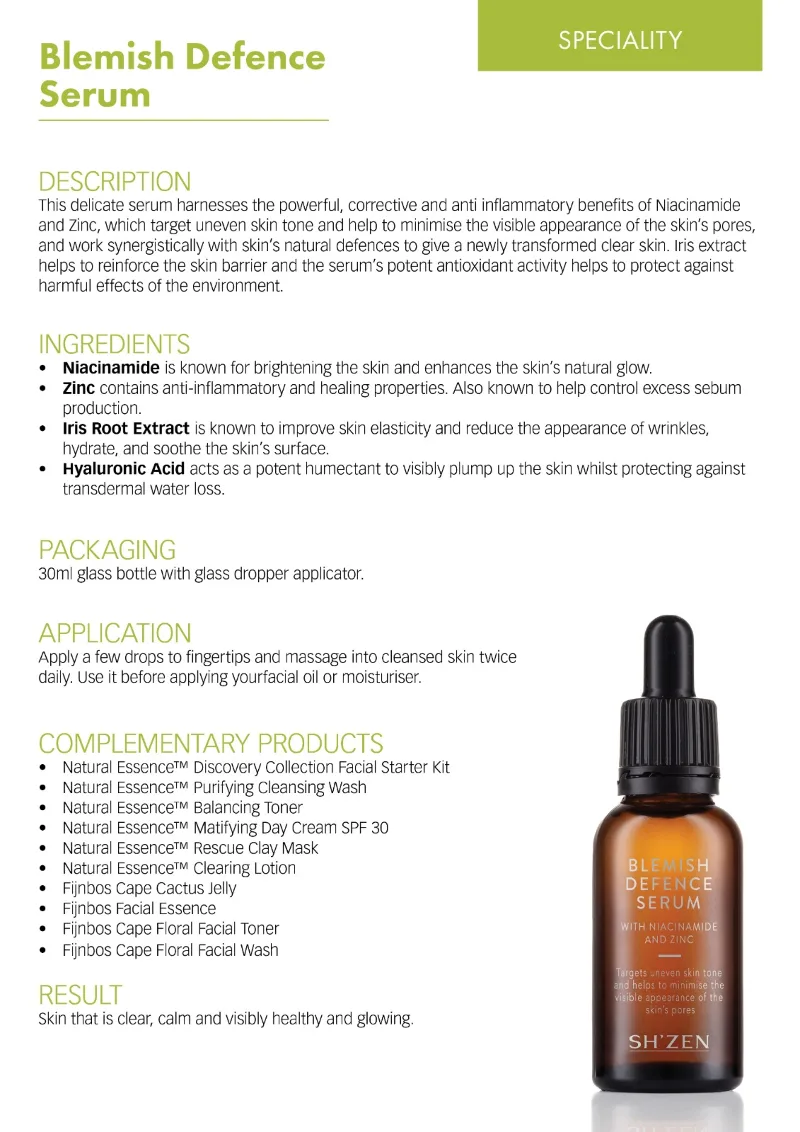 Blemish Defense Serum