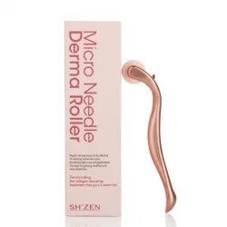 Micro Needle Derma Roller Rose Gold